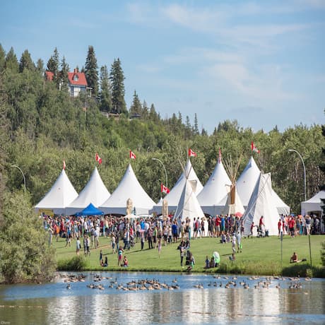 Location of the BBQ food festival edmonton